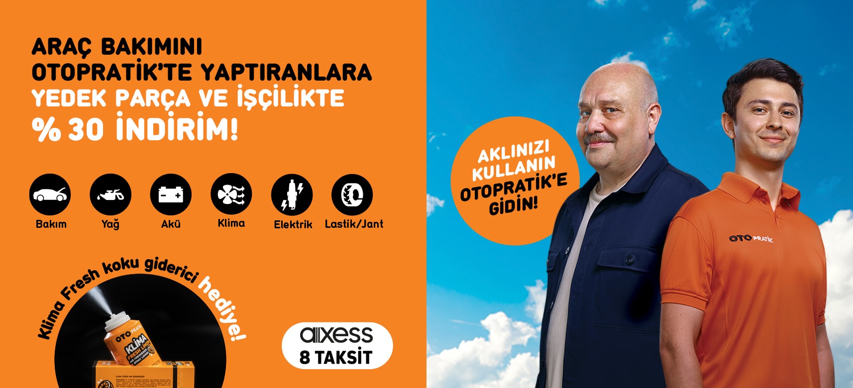 Otopratikler’de Yaza Hazırlık Kampanyası