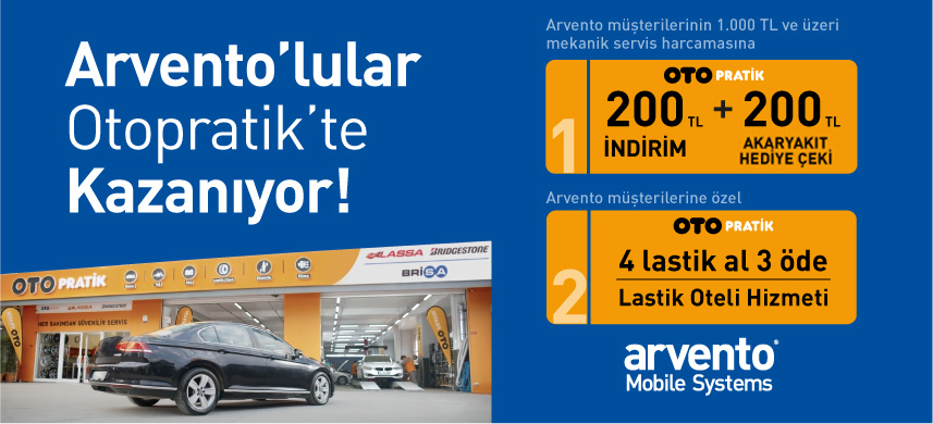 Arvento’lulara Otopratik’ten Kazandıran Yaz Fırsatları!