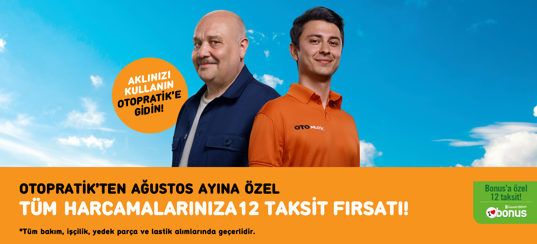 Bonus’a Özel 12 Taksit Kampanyası